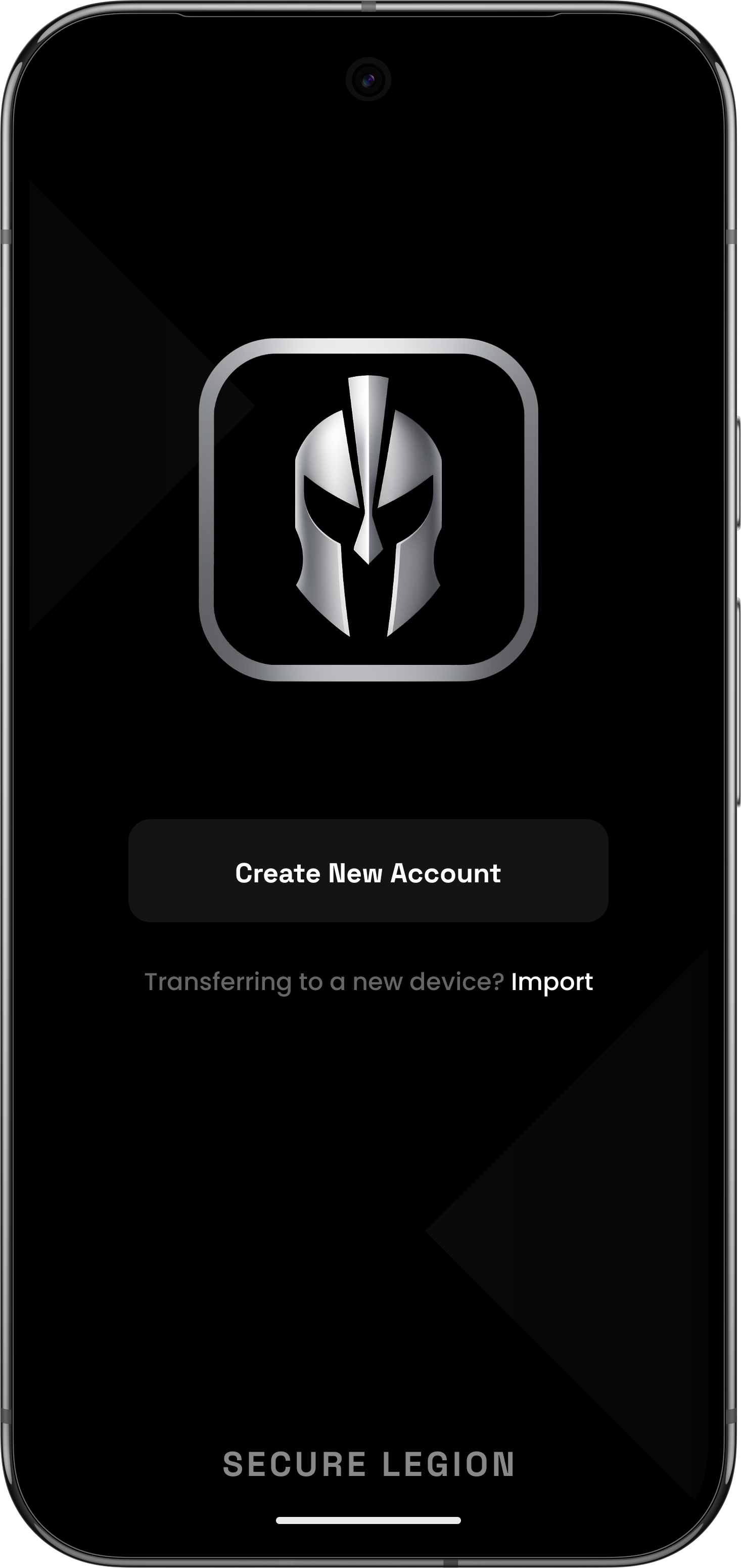 Secure Legion App Screen 2