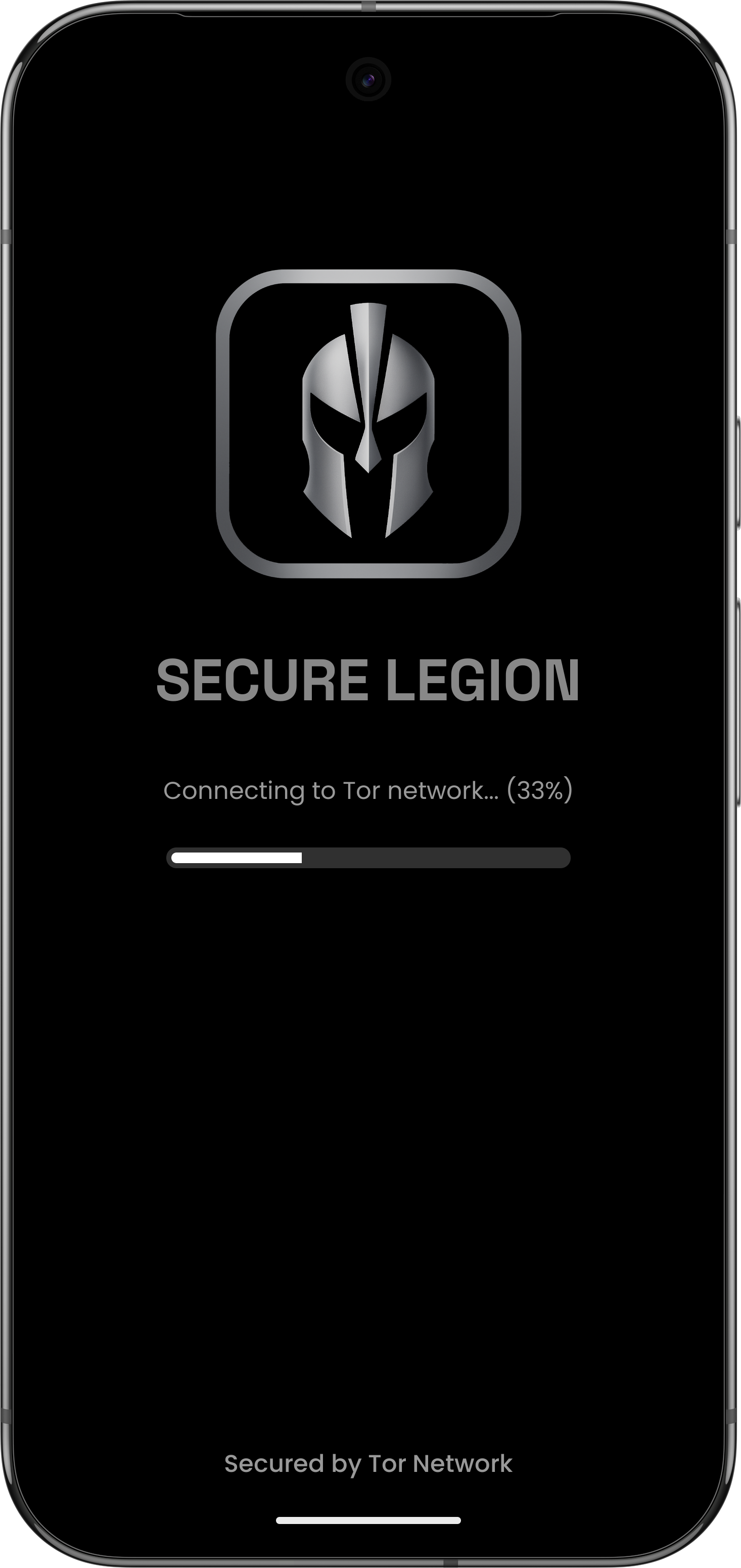 Secure Legion App Screen 1