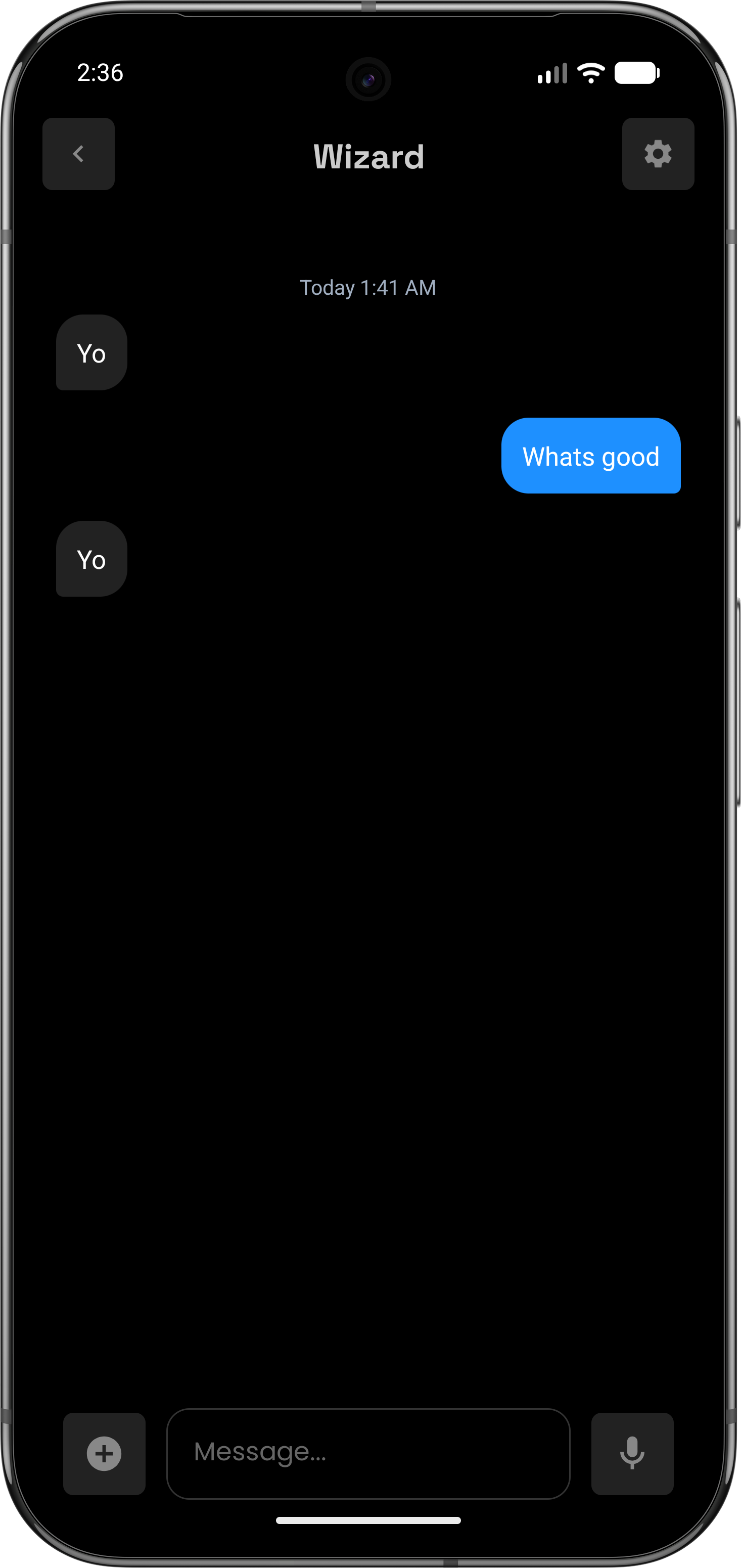 Secure Legion App Screen 4
